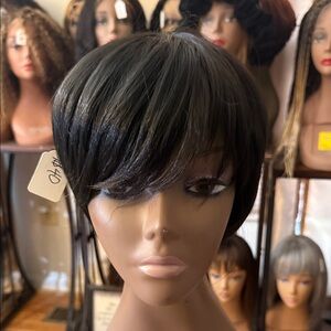 Sleek Black Women's Wig